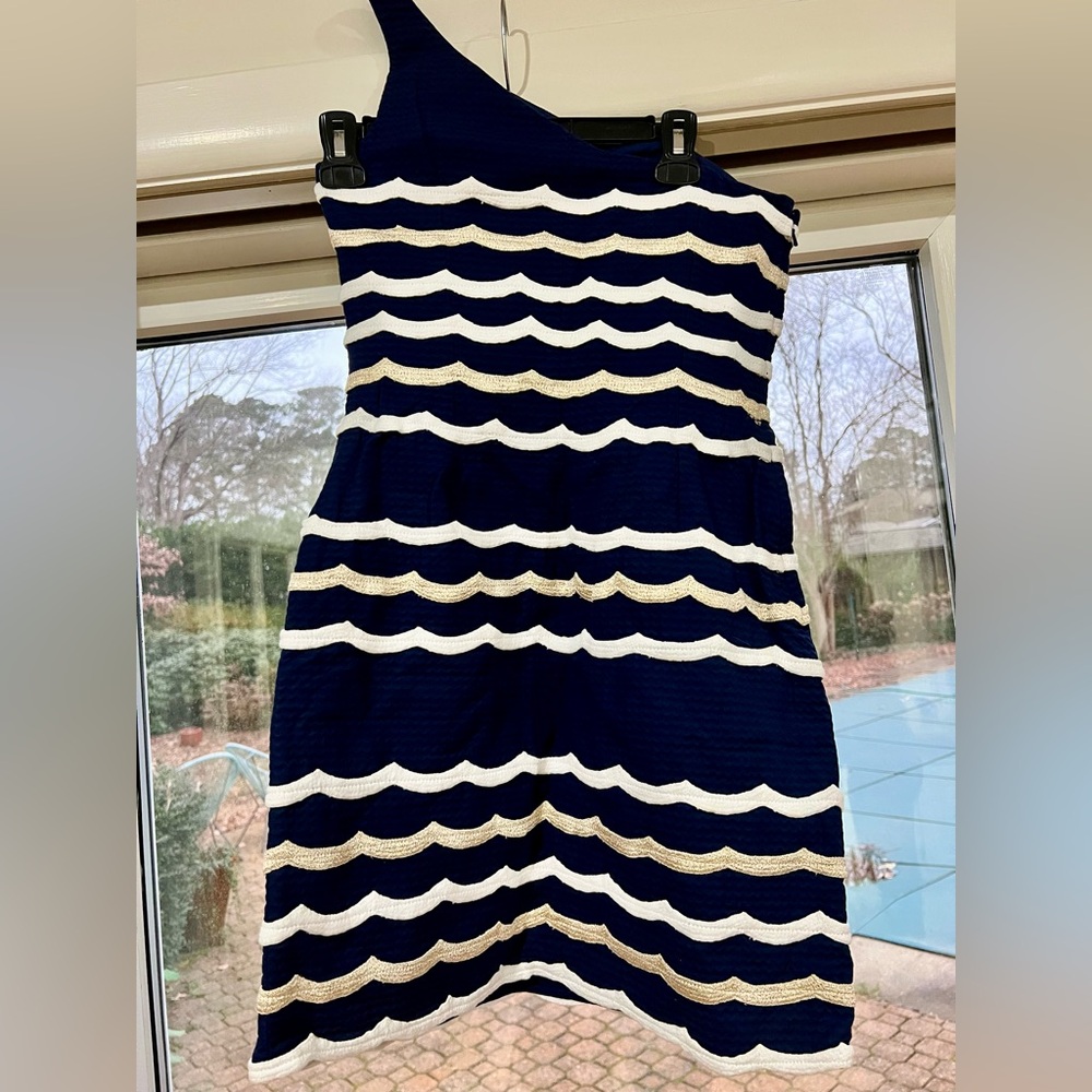 Lilly Pulitzer one shoulder dress